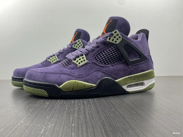 Bmlin shoes 4 Canyon Purple AQ9129-500 WMNS Jordan Air 0802